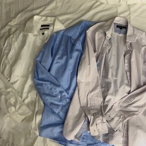 Bundle 3 men’s size small button down shirts